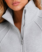Half-Zip Pocket Sweatshirt