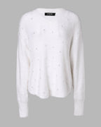 Beaded V-Neck Sweater
