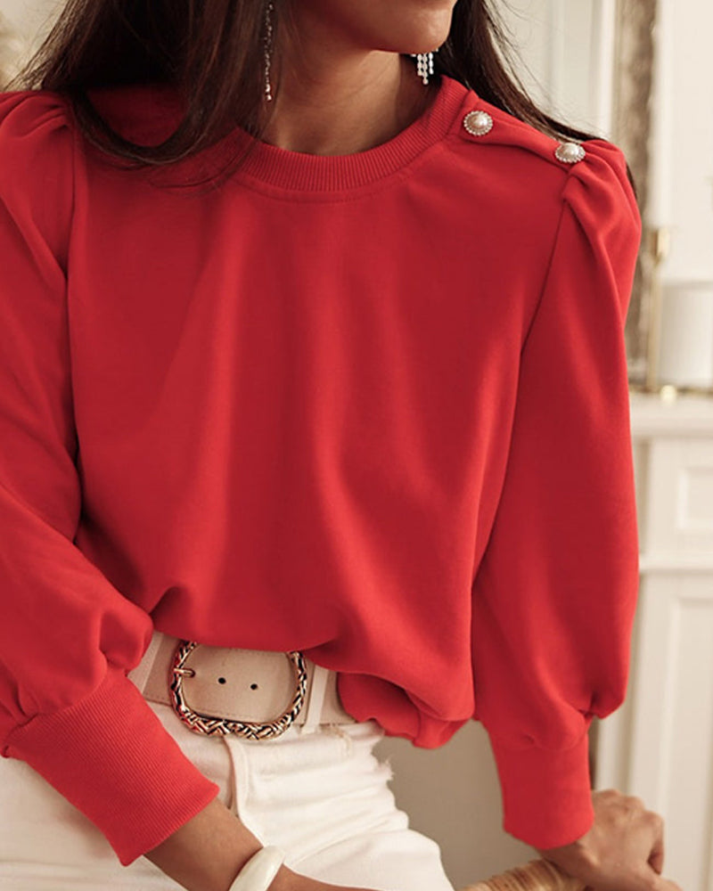 Round-Neck Sweatshirt