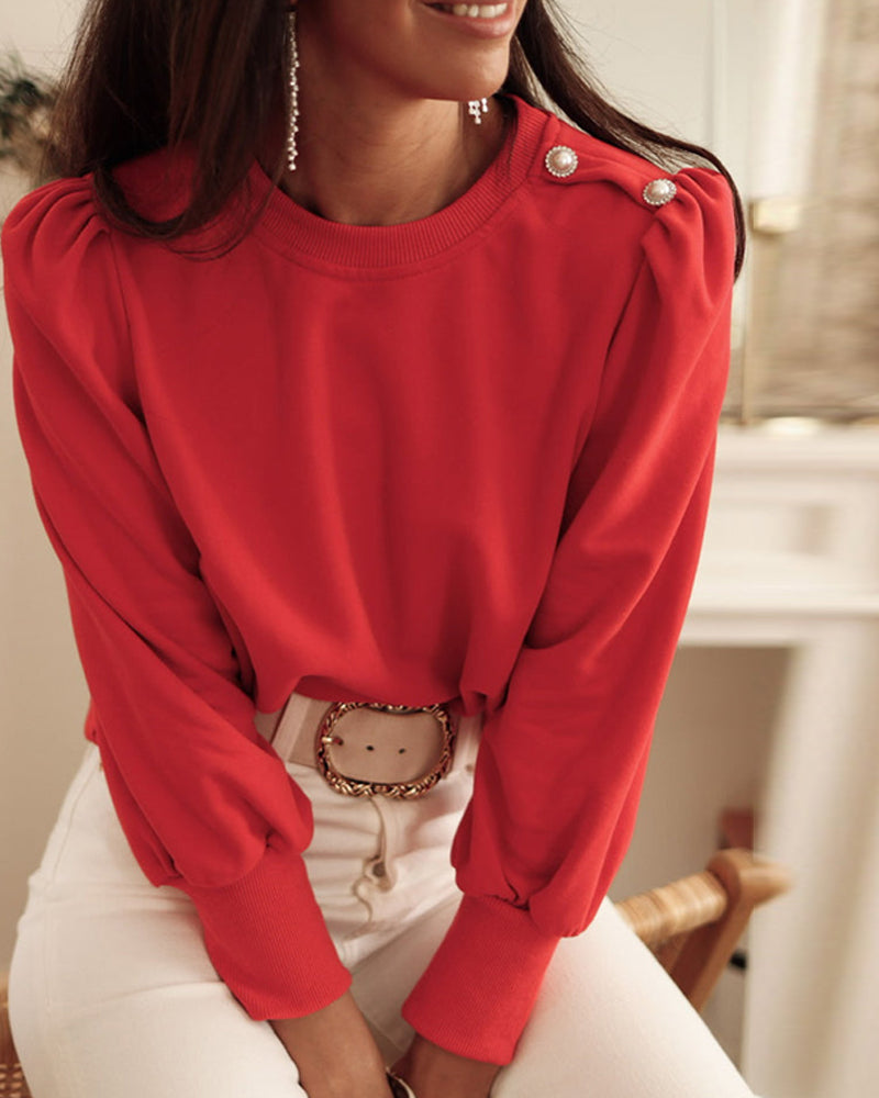 Round-Neck Sweatshirt