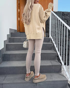 Slit Sweatshirt