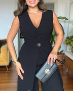 Wide-Leg Jumpsuit