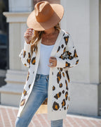 Leopard Cardigan — Noélla Montréal