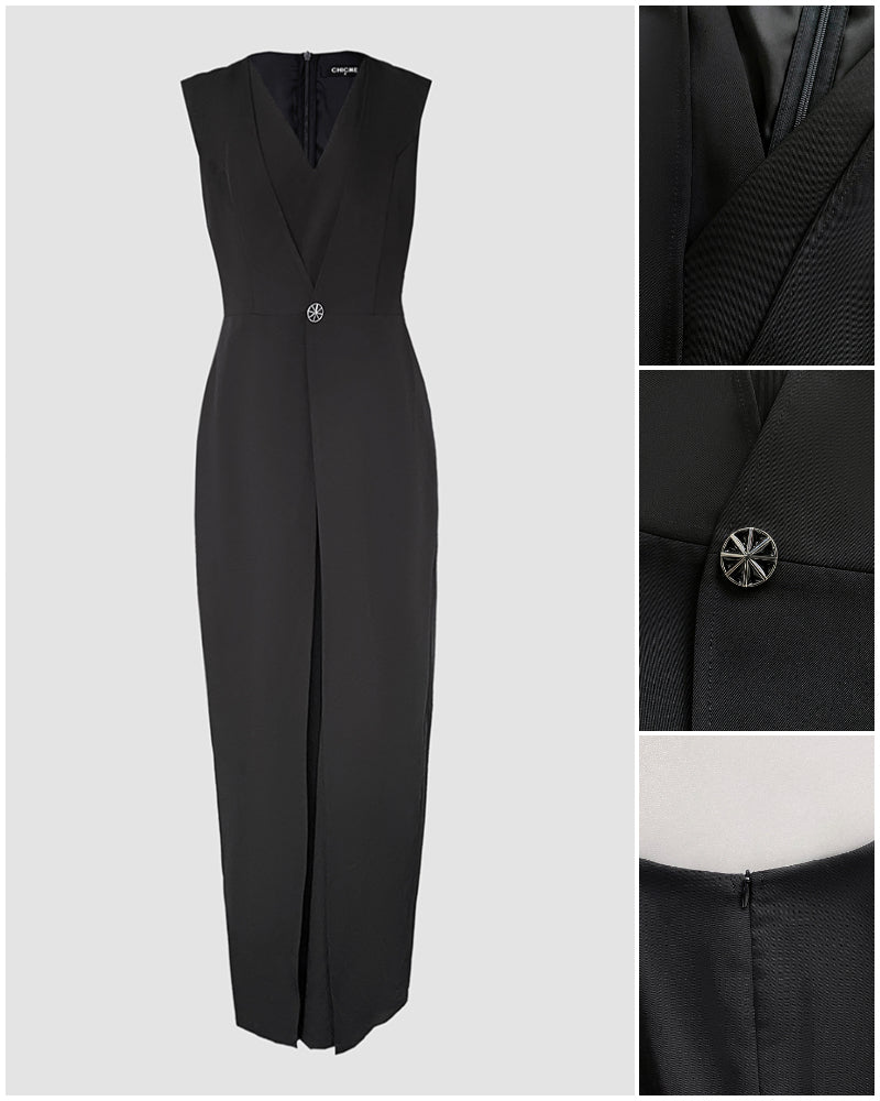 Wide-Leg Jumpsuit