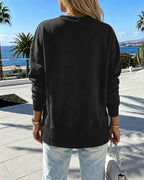 Slit Sweatshirt