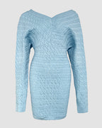 V-Neck Cutout Dress
