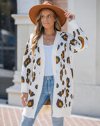 Leopard Cardigan — Noélla Montréal