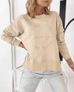 Slit Sweatshirt