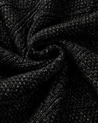 Cable-Knit Drop-Shoulder Sweater