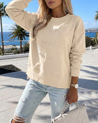 Slit Sweatshirt