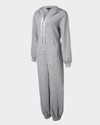 Hooded Pocket Jumpsuit