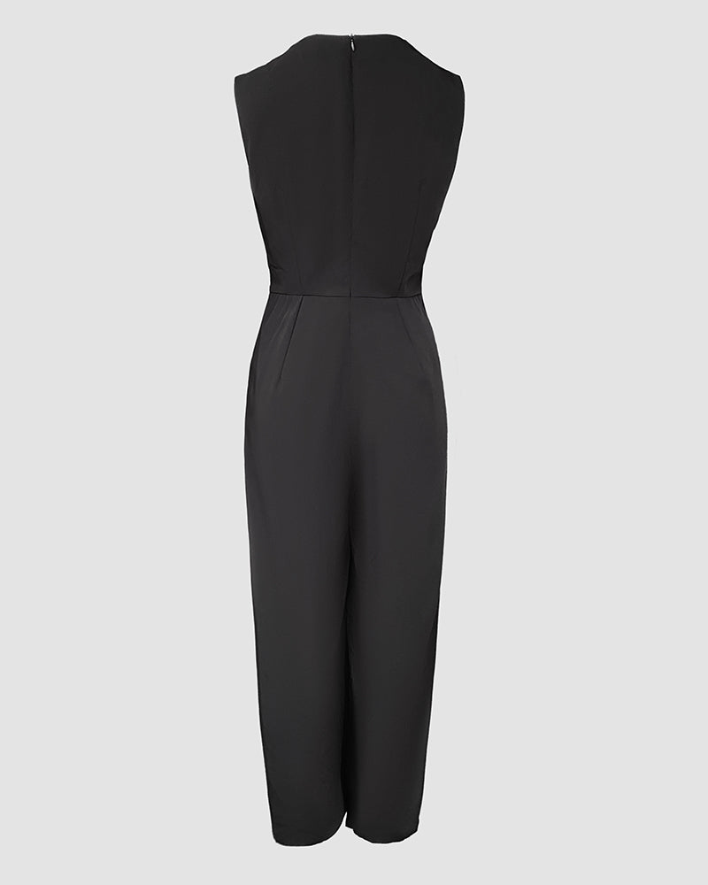 Wide-Leg Jumpsuit