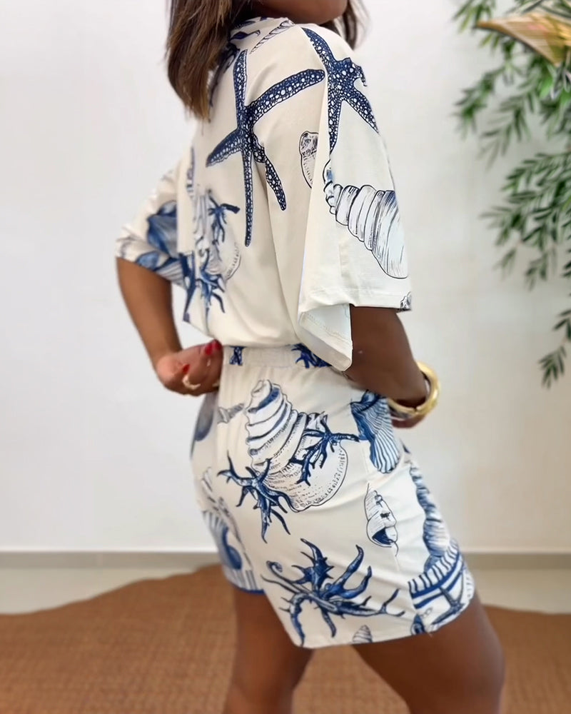 V-Neck Wrap Romper