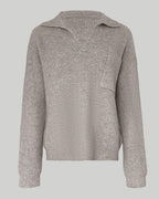 V-Neck Drop-Shoulder Sweater — Noélla Montréal
