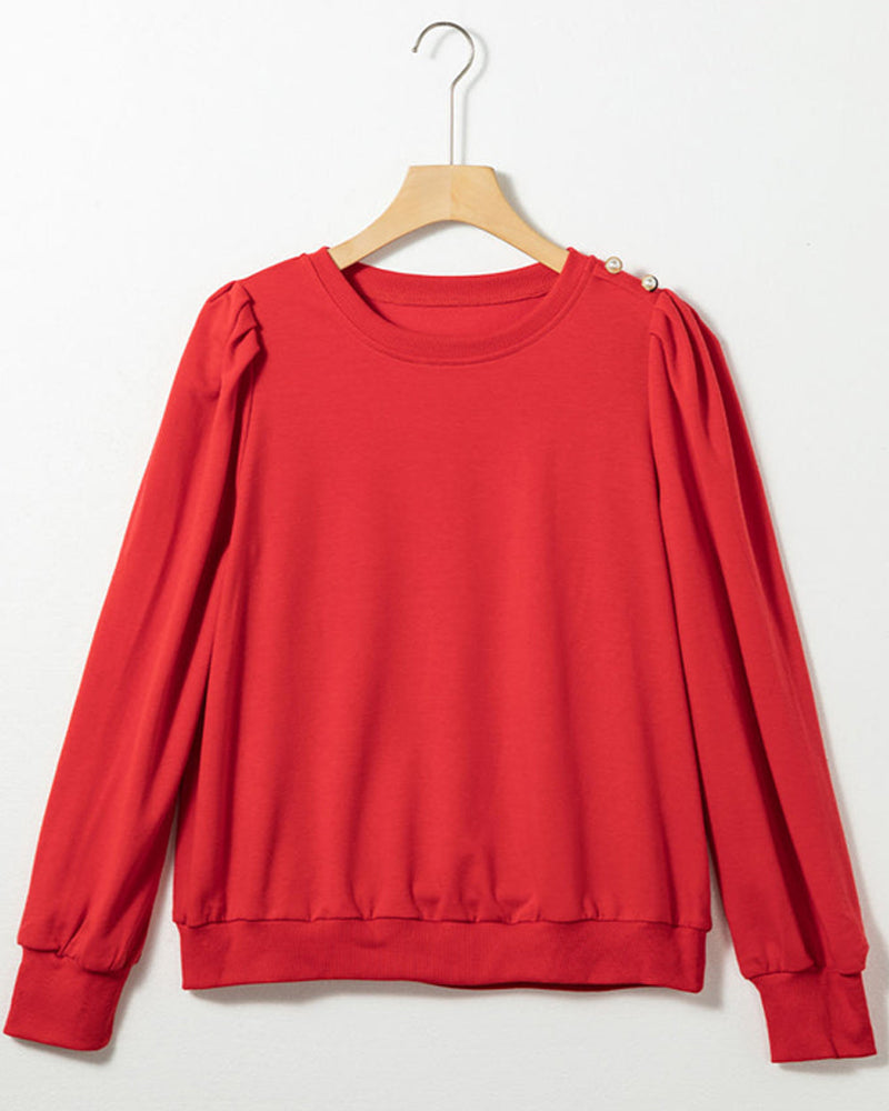Round-Neck Sweatshirt