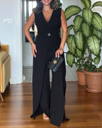 Wide-Leg Jumpsuit