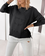 Slit Sweatshirt