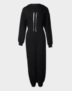 Hooded Pocket Jumpsuit