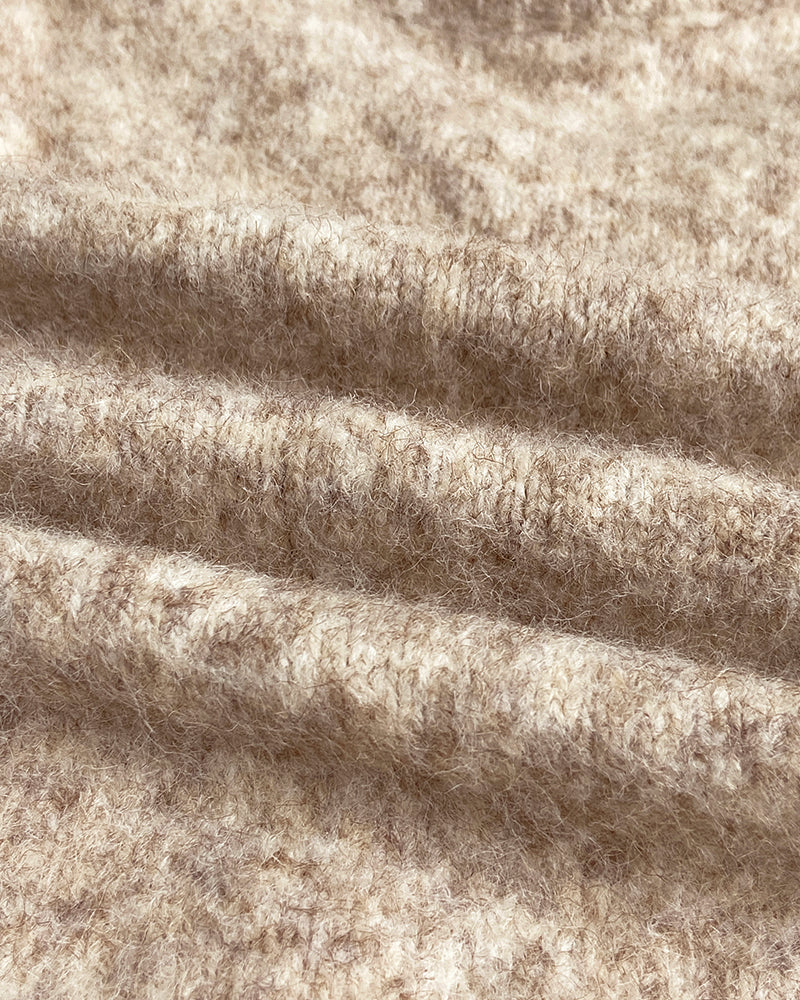 Mock-Neck Slit Sweater — Noélla Montréal